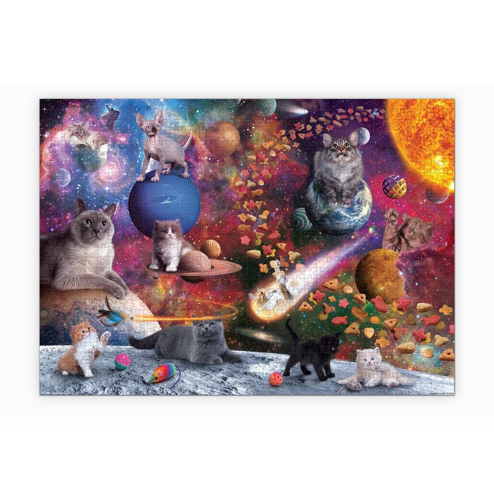 1000 PIECE PUZZLE: GALAXY CATS - Image 5