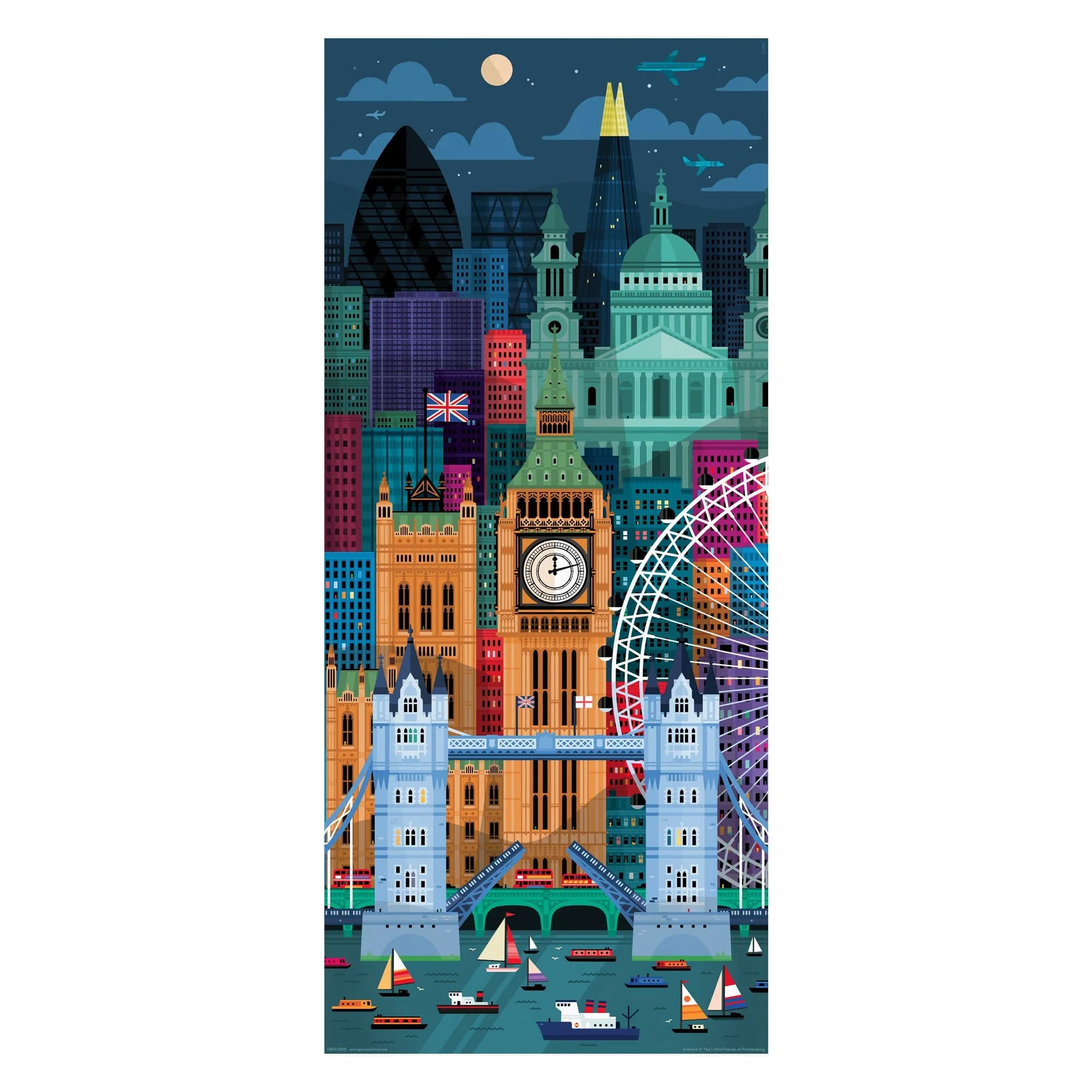 1000 PIECE PUZZLE: LONDON - Image 3