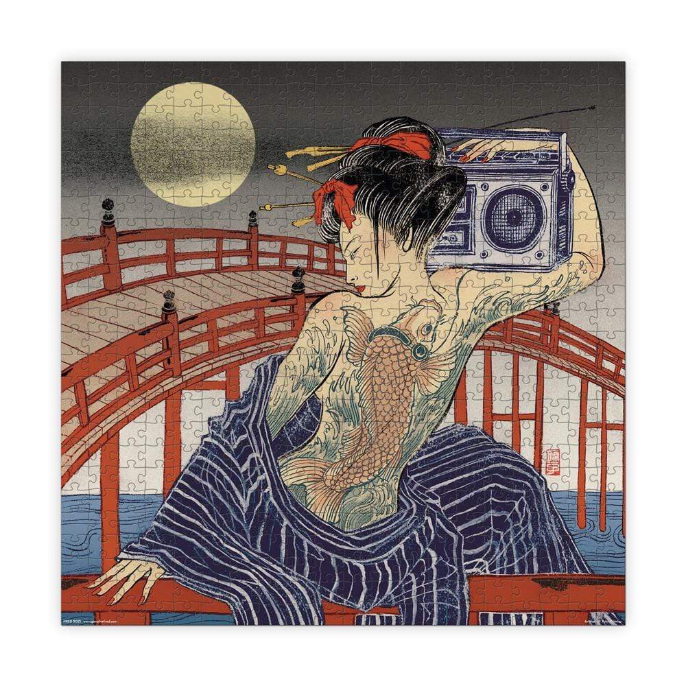 500 PIECE PUZZLE: TAIKO-BASHI - Image 4