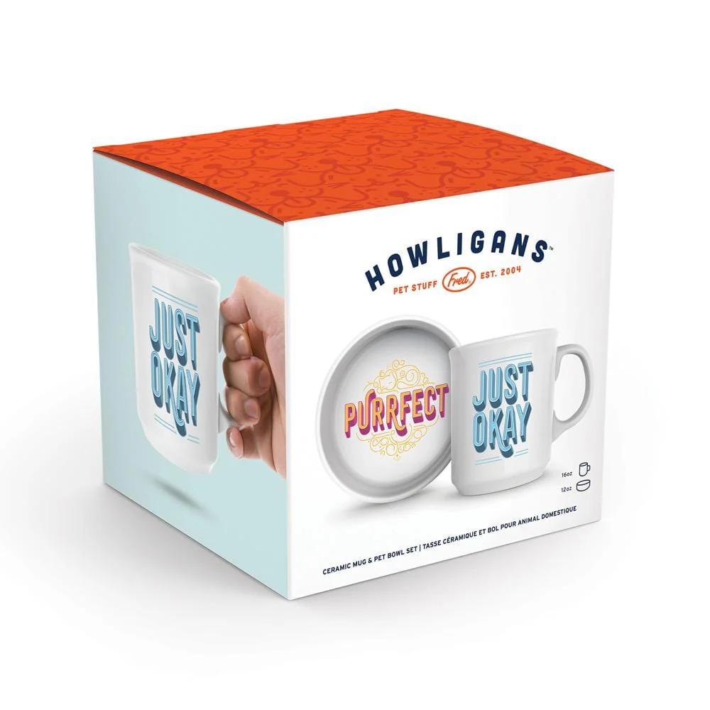 CERAMIC MUG + CAT BOWL SET - Image 3