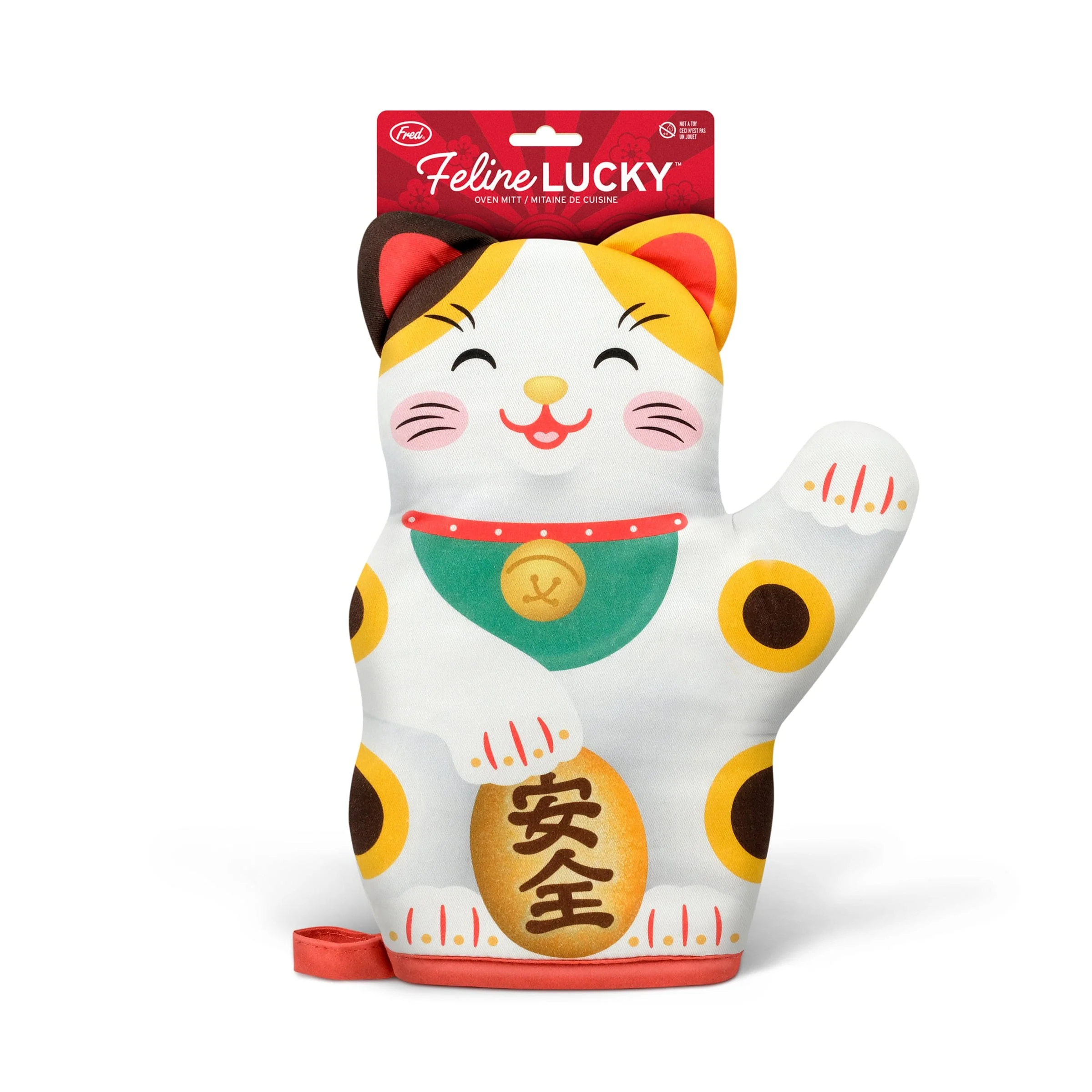 FELINE LUCKY - Oven Mitt - Image 5