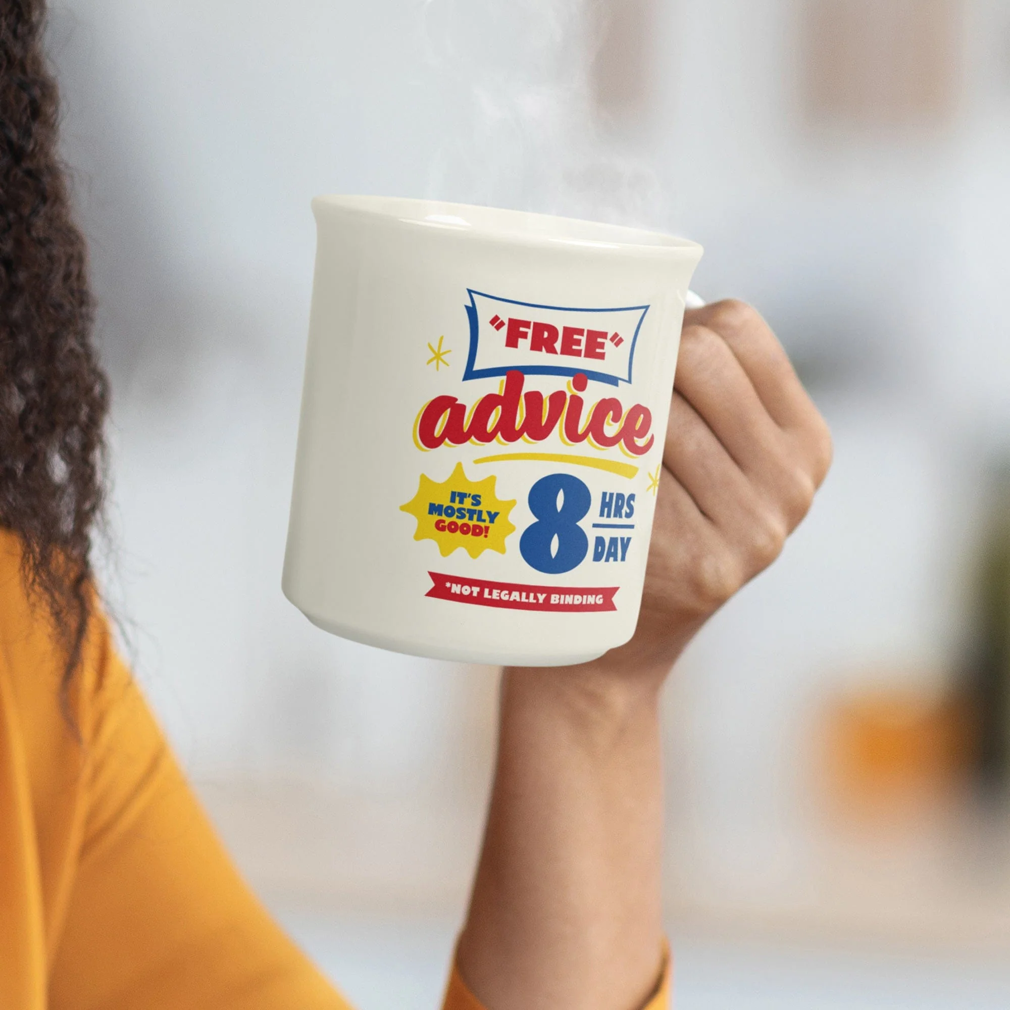 "FREE ADVICE" MUG - Image 2