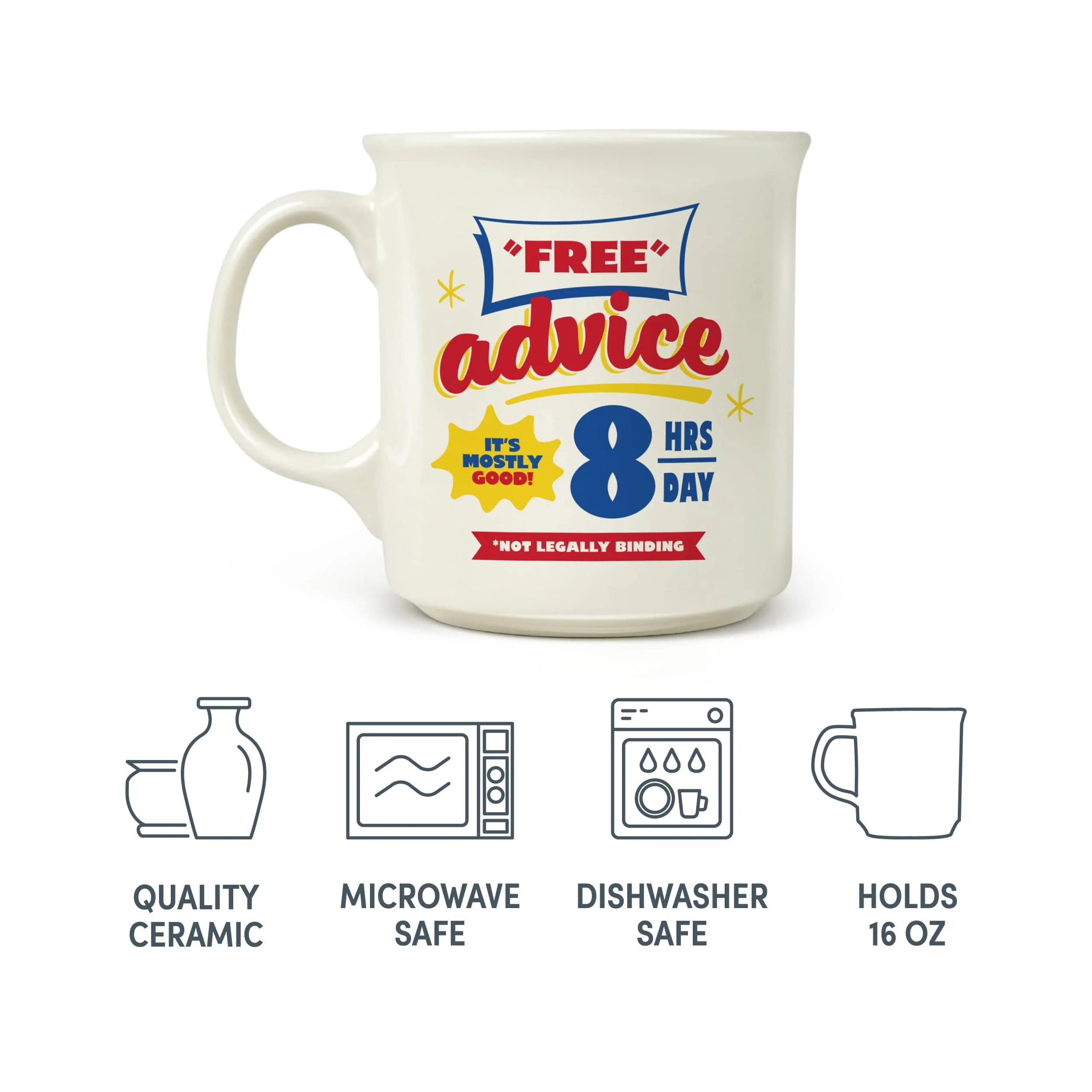 "FREE ADVICE" MUG - Image 5