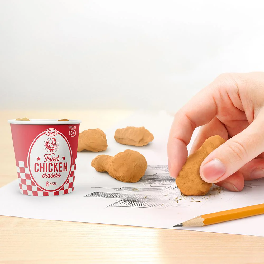 FRIED CHICKEN ERASERS - Image 3