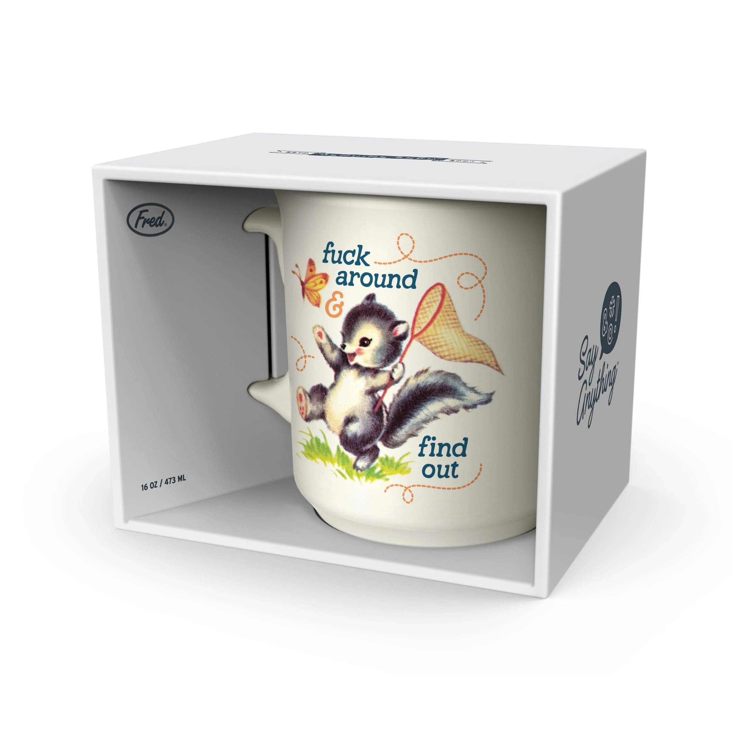 "FUCK AROUND & FIND OUT" MUG - Image 3