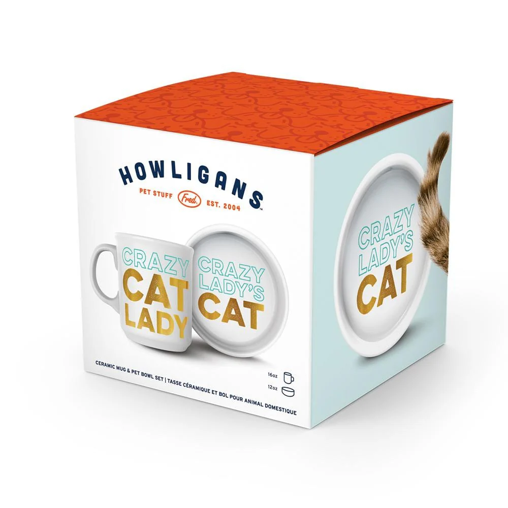 CERAMIC MUG + CAT BOWL SET - Image 3