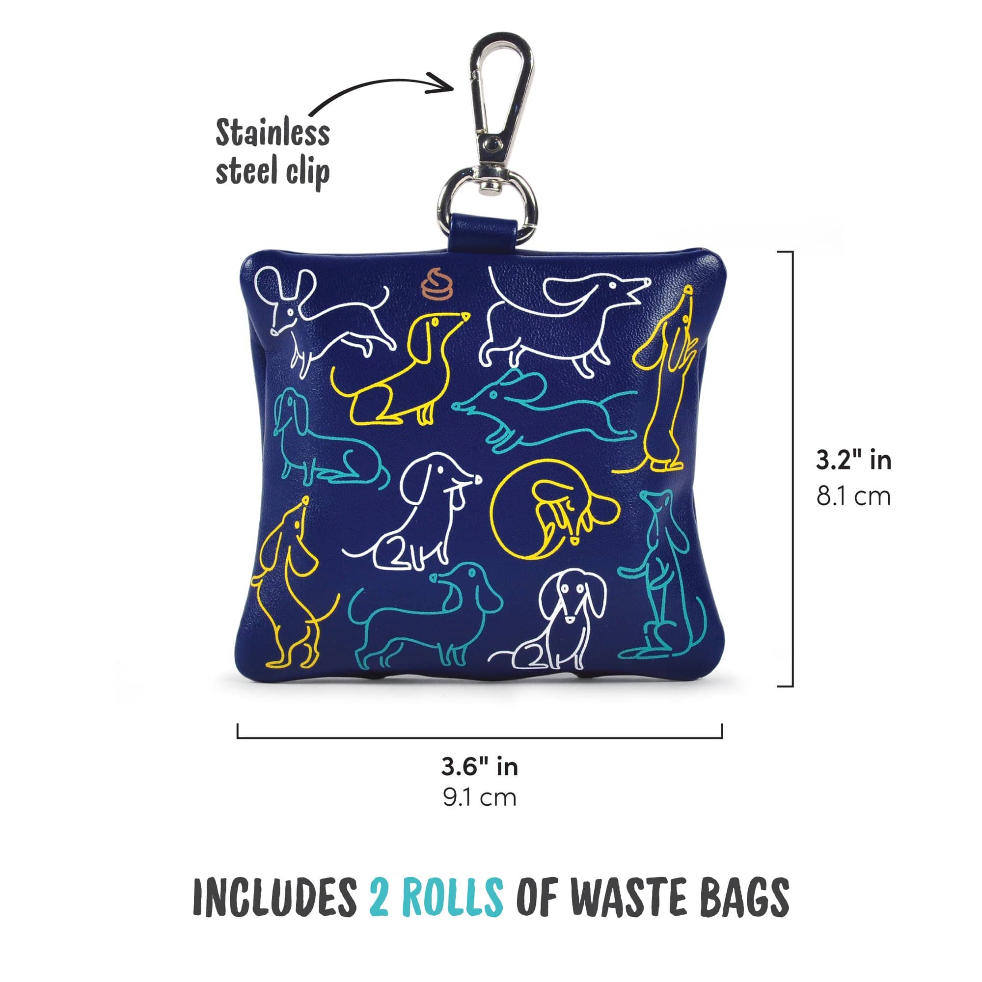 POOP BAG HOLDER: DACHSHUNDS - Image 3