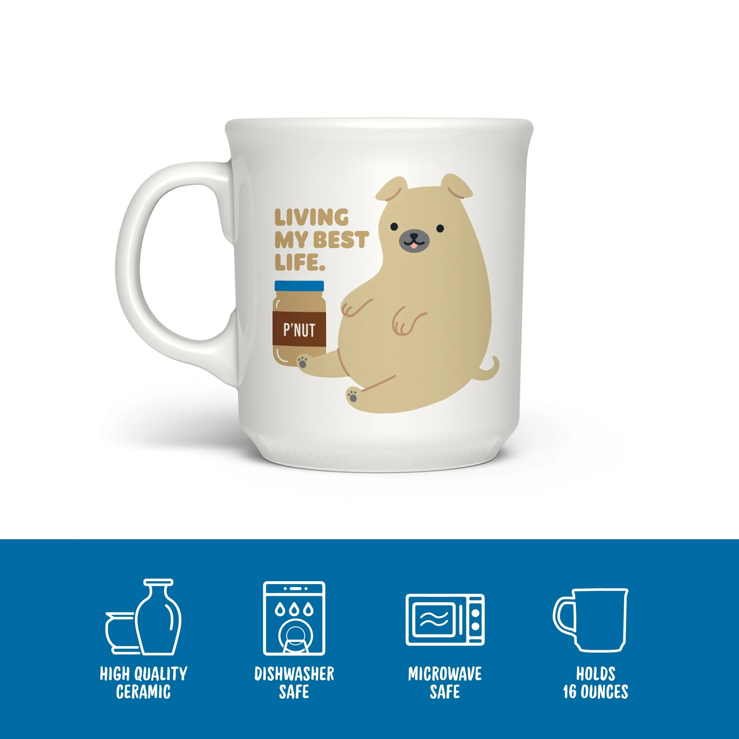 "LIVING MY BEST LIFE" MUG - Image 4