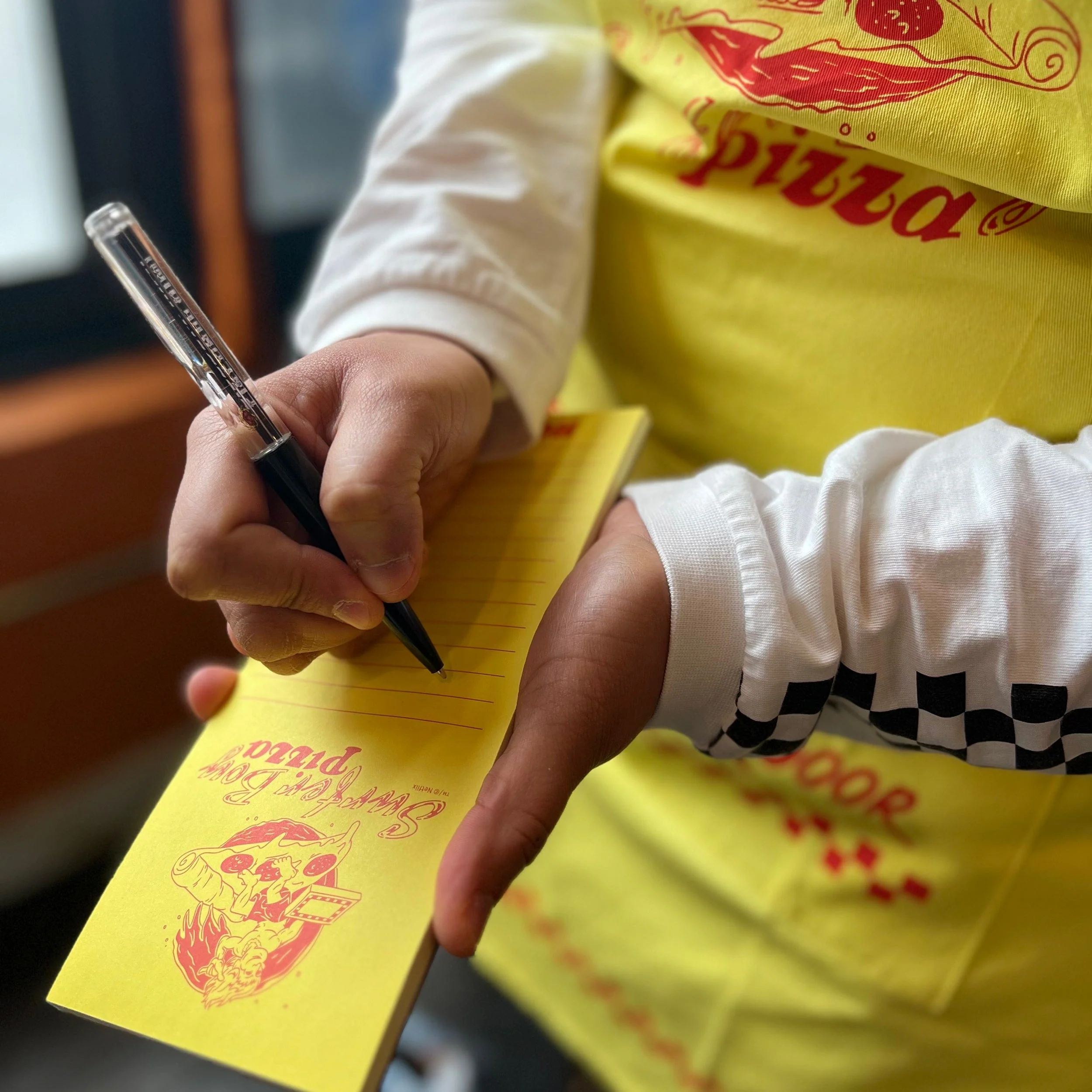 MAGNETIC NOTEPAD - Surfer Boy Pizza - Image 3