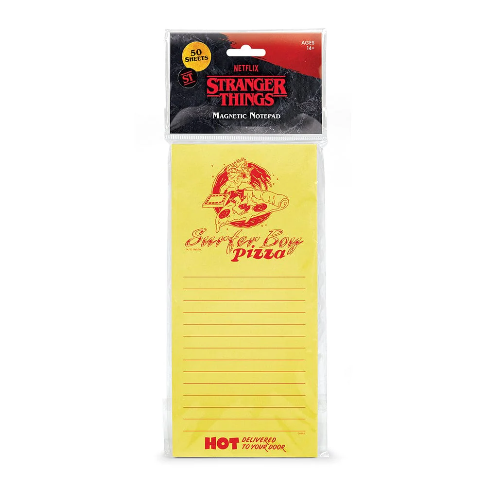 MAGNETIC NOTEPAD - Surfer Boy Pizza - Image 4