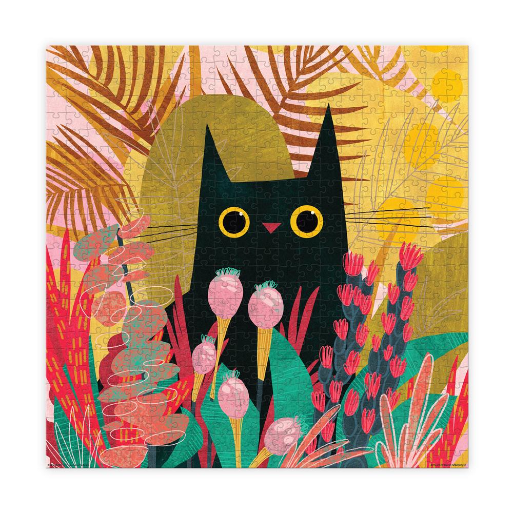 500 PIECE PUZZLE: BLACK CAT - Image 3
