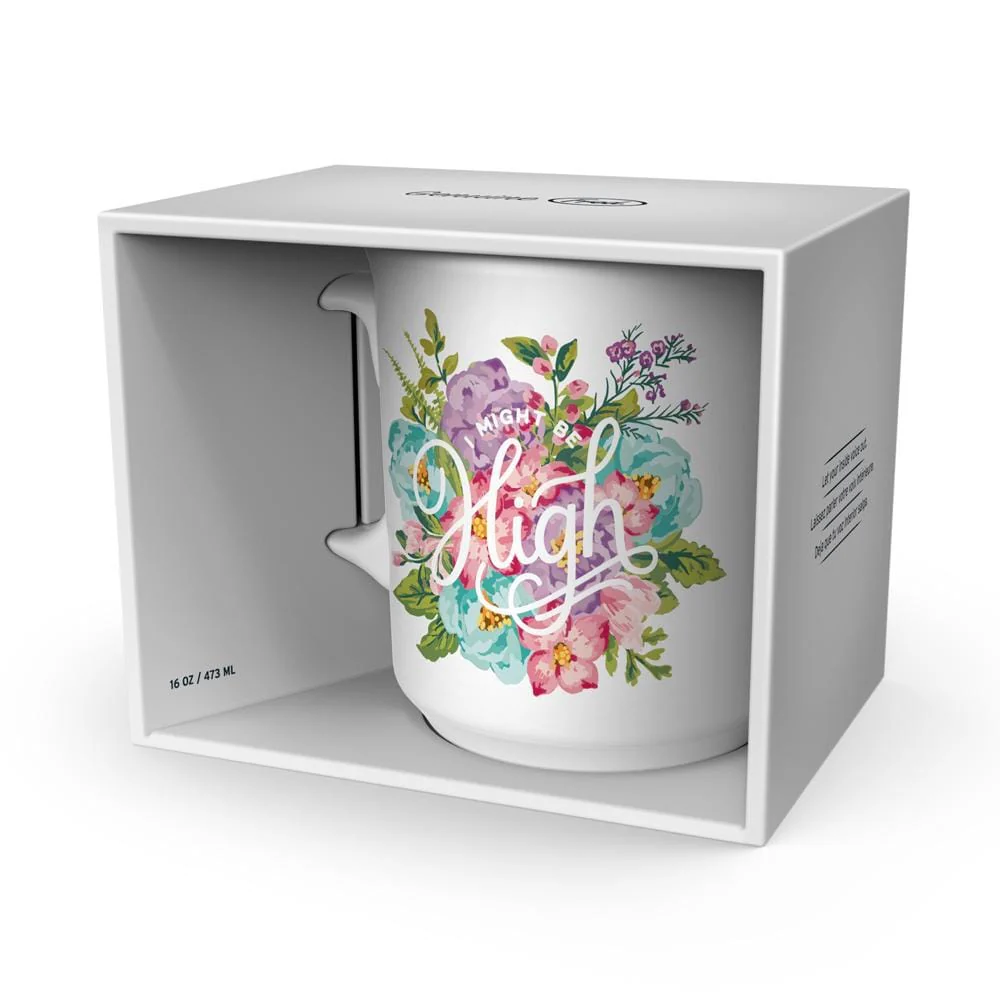 "I MIGHT BE HIGH" MUG - Image 3