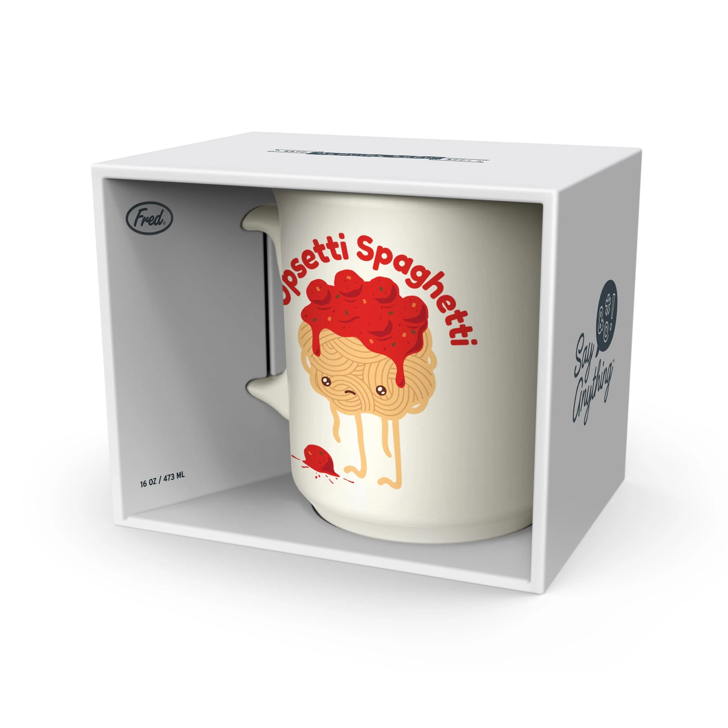 "UPSETTI SPAGHETTI" MUG - Image 4